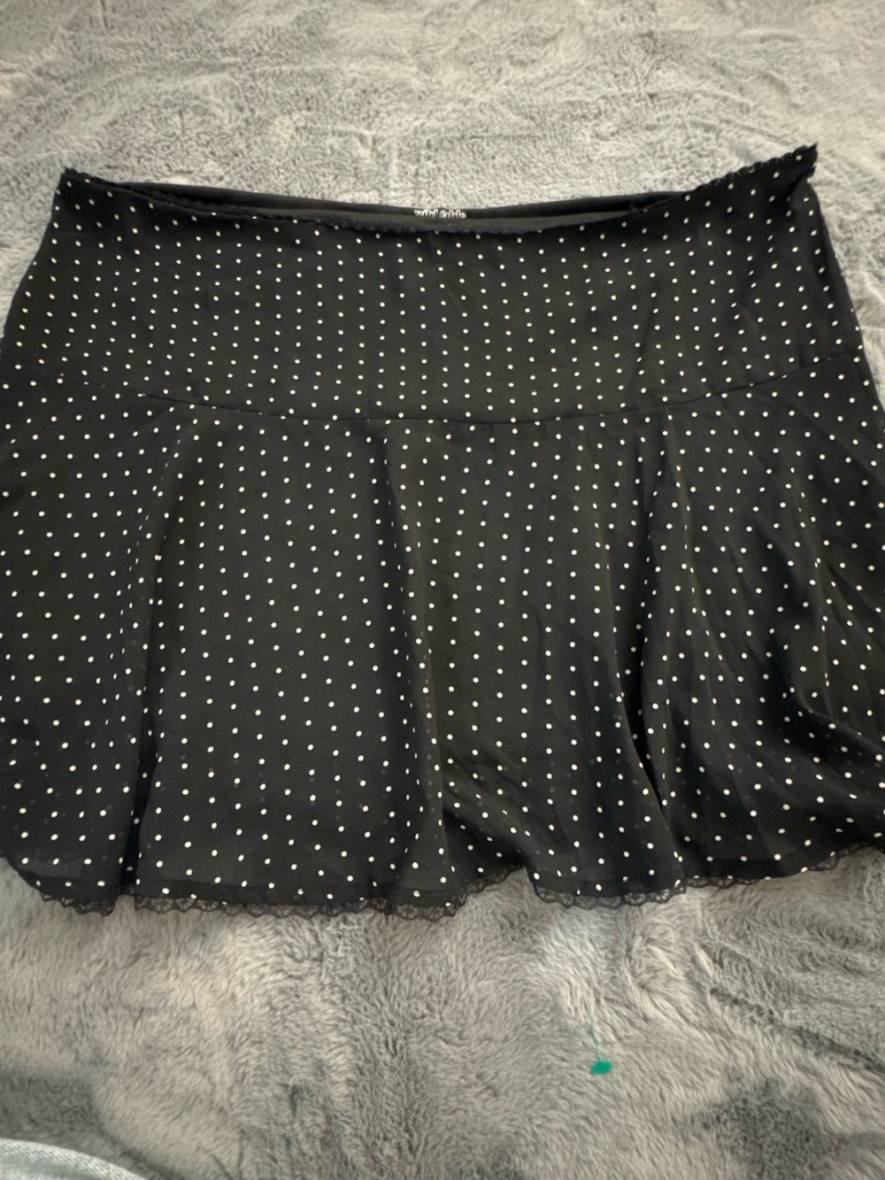 wild fable Black Polka Dot Skort